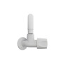 Imagen de CANILLA COCINA BLANCA PLASTICA BAJA DE PARED 1/2-3/4" ORBE